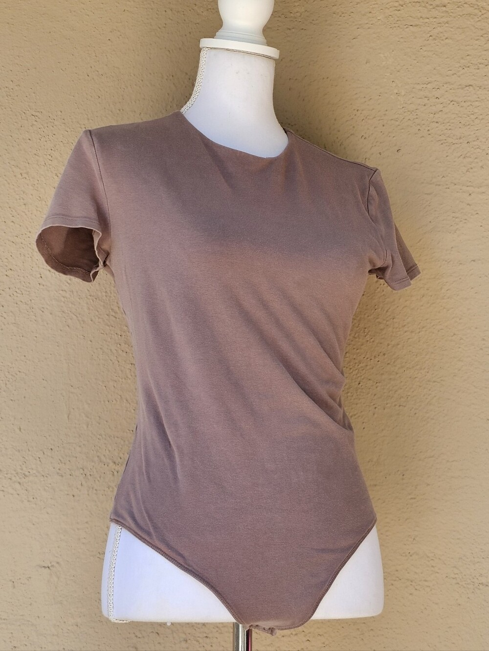 Abercrombie And Fitch Cocoa Brown Bodysuite Sz L